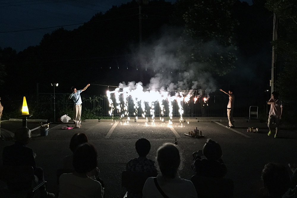 虹が丘リハビリケアセンターの花火大会